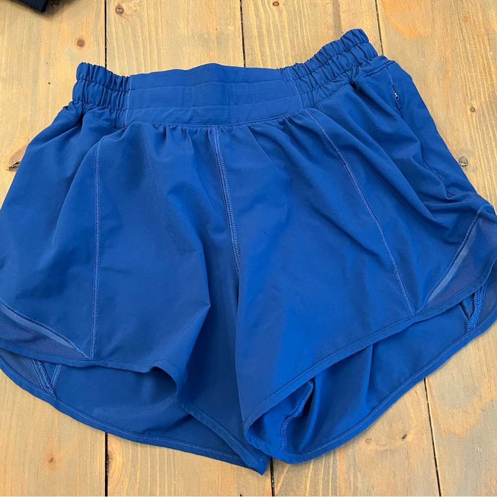 Blue Lulu 4 inch Hotty Hot Shorts
